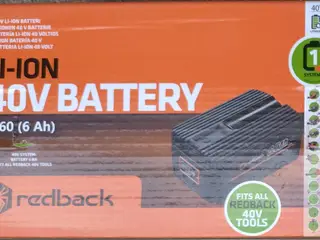 Redback 40V Batteri 6Ah