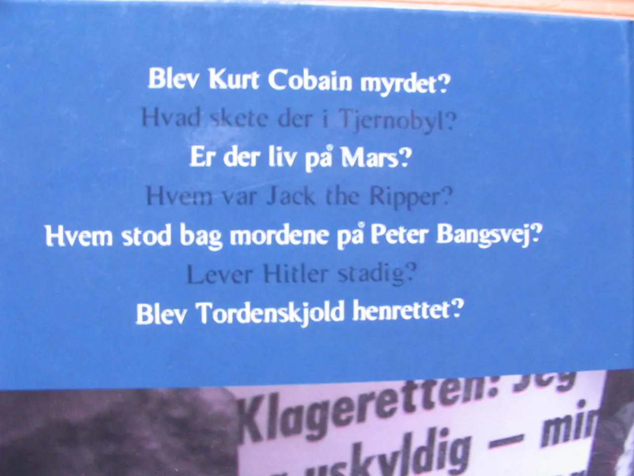 Billede 3 - Lars Bugge f.1969. Konspirationsteorier, 2 bøger
