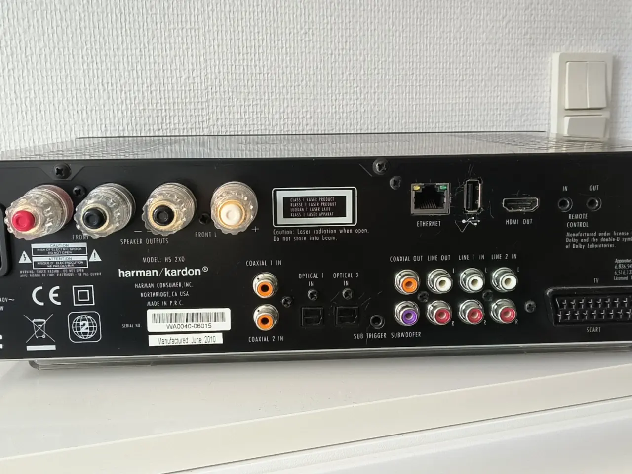 Billede 6 - Harmon Kardon  reseiver, CD  DVD afspiller,
