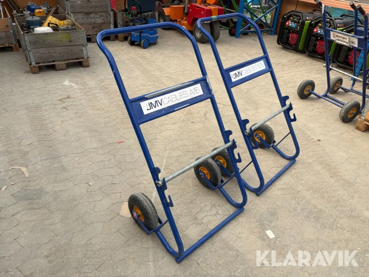 Billede 3 - Kabeltromle vogn - 2 styk