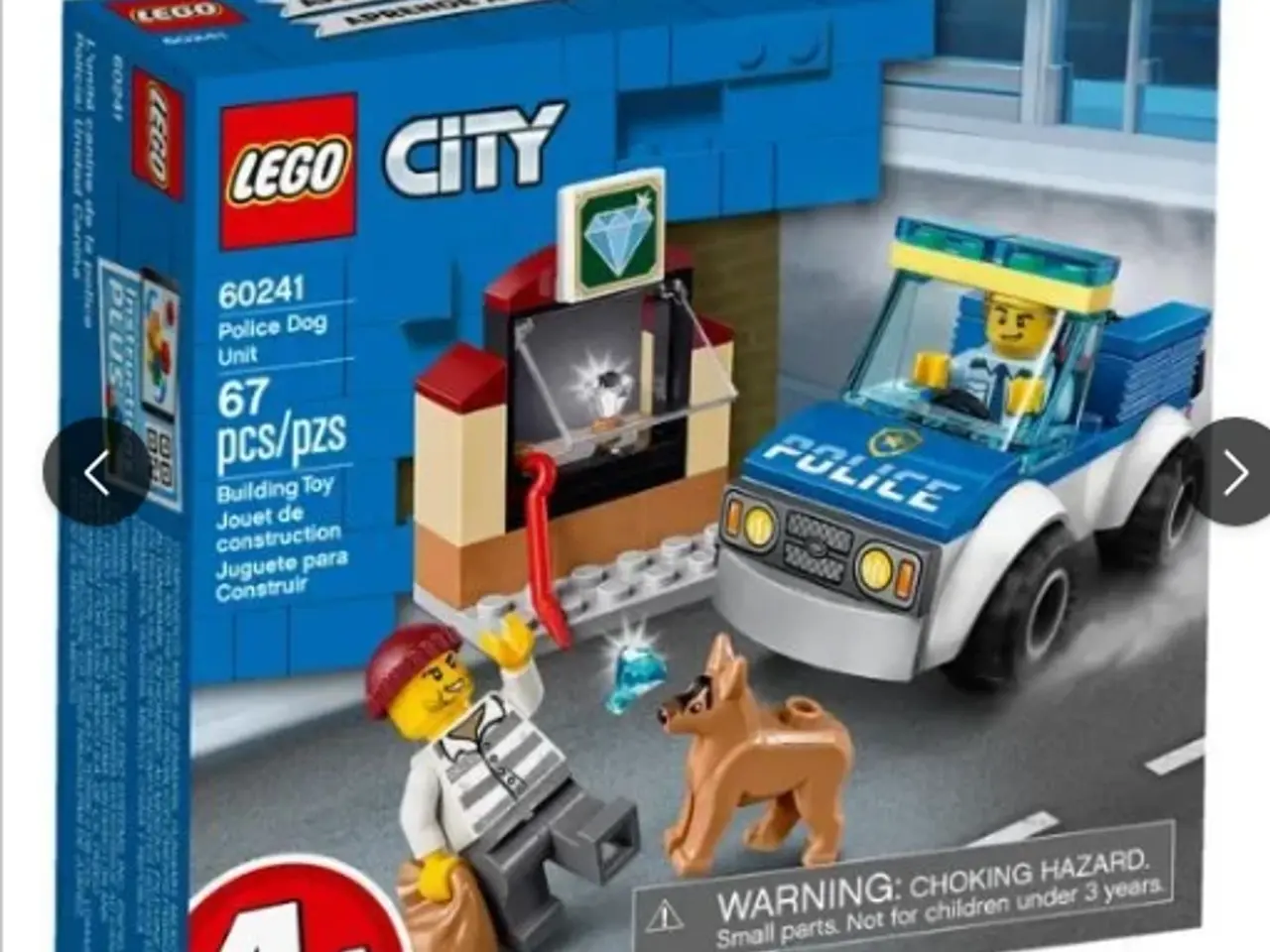 Billede 1 - LEGO City Politienhed Byggesæt 60241