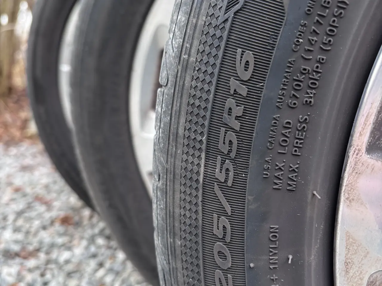 Billede 3 - Alufælge med sommerdæk 16” til VW Golf
