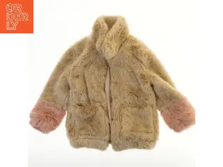 Plysjakke med kontrastærmer fra Zara (str. 128)