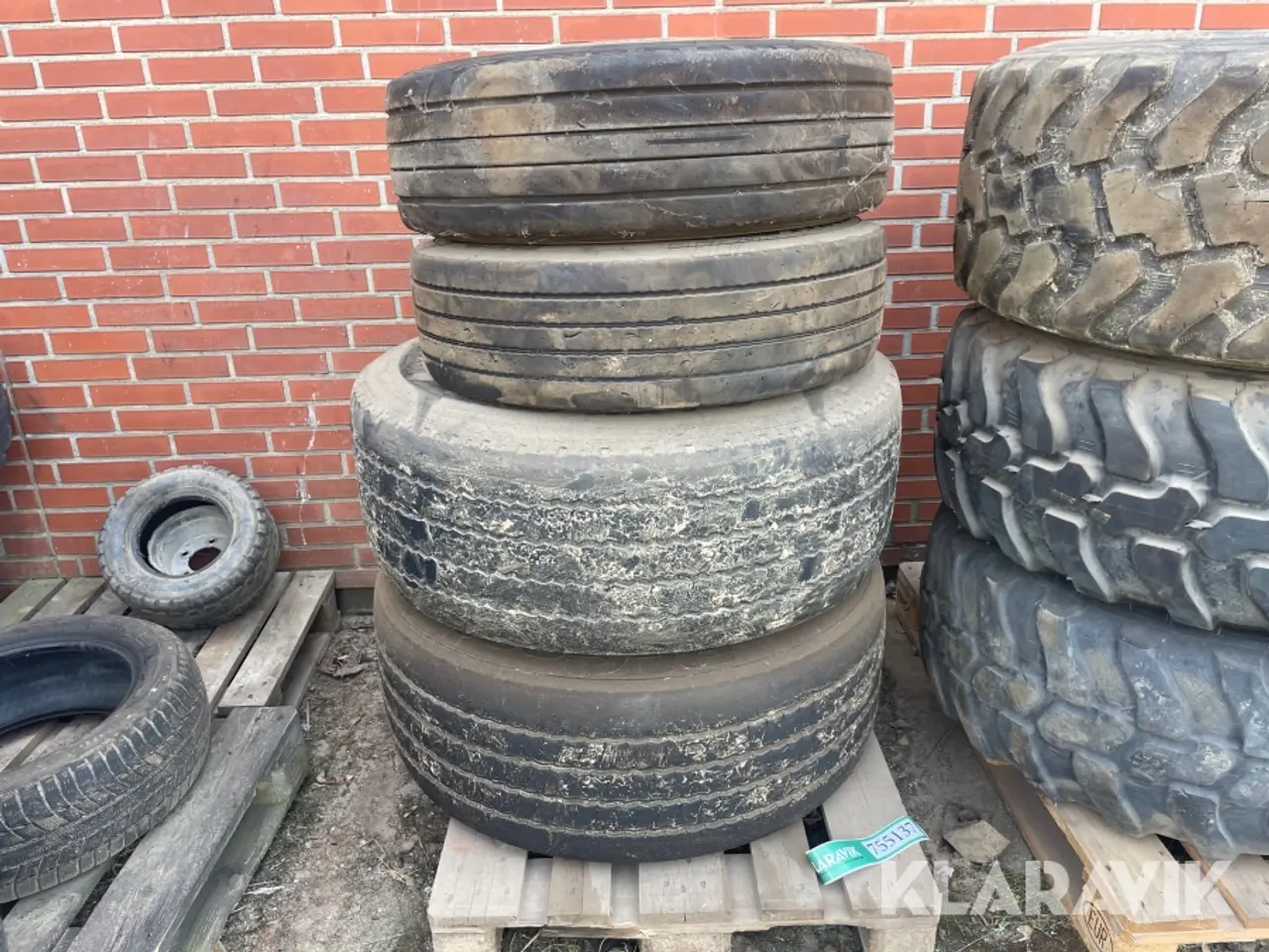 Billede 1 - Lastbilsdæk Goodyear 4 styk