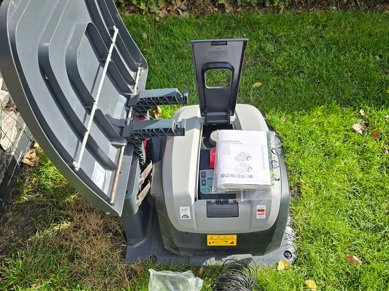 Billede 8 - AL-KO Robolinho 1150w robotplæneklipper 