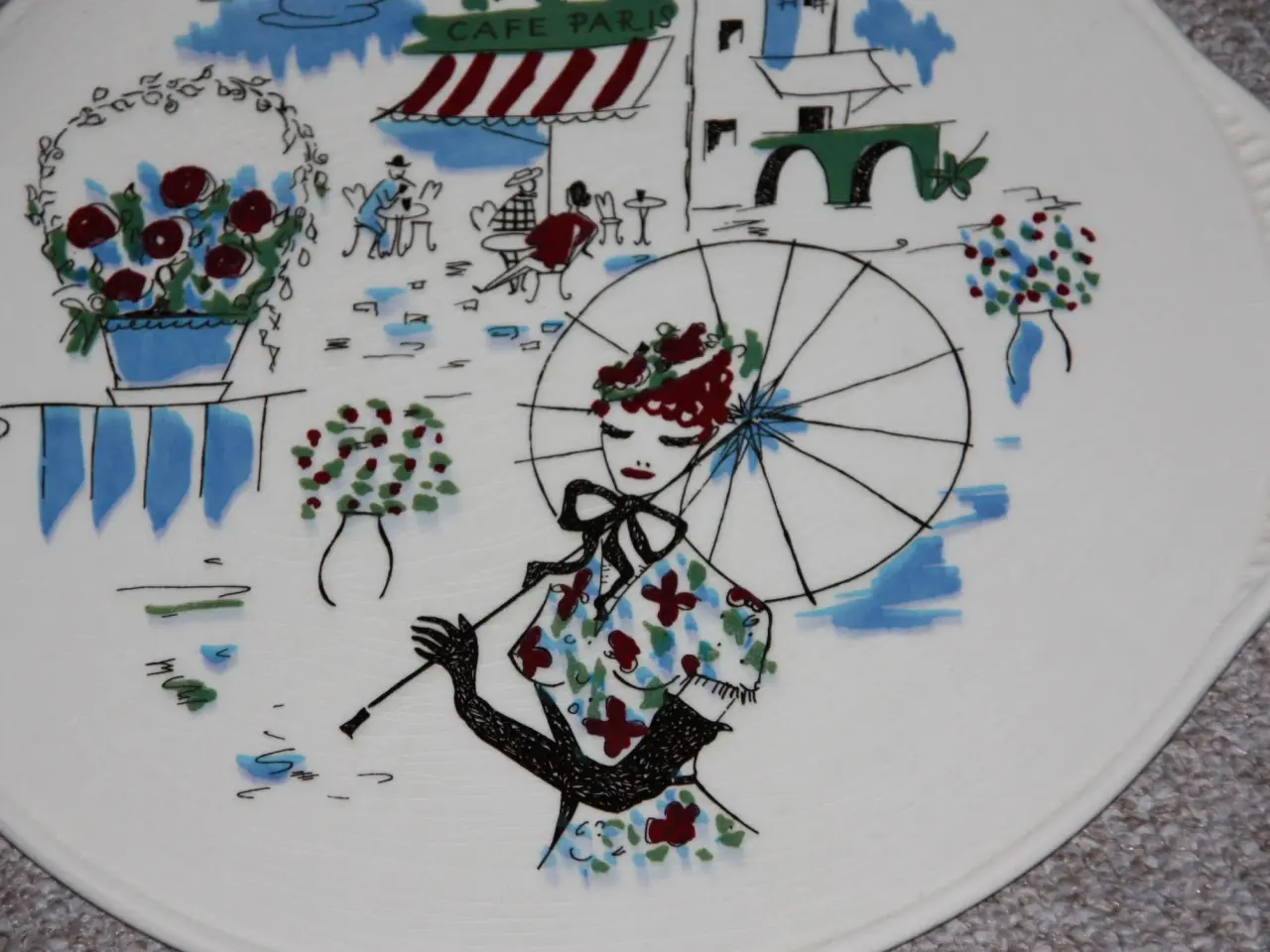 Billede 2 - Staffel Limburg ECHT Dom-keramik fad 34 x 30,5