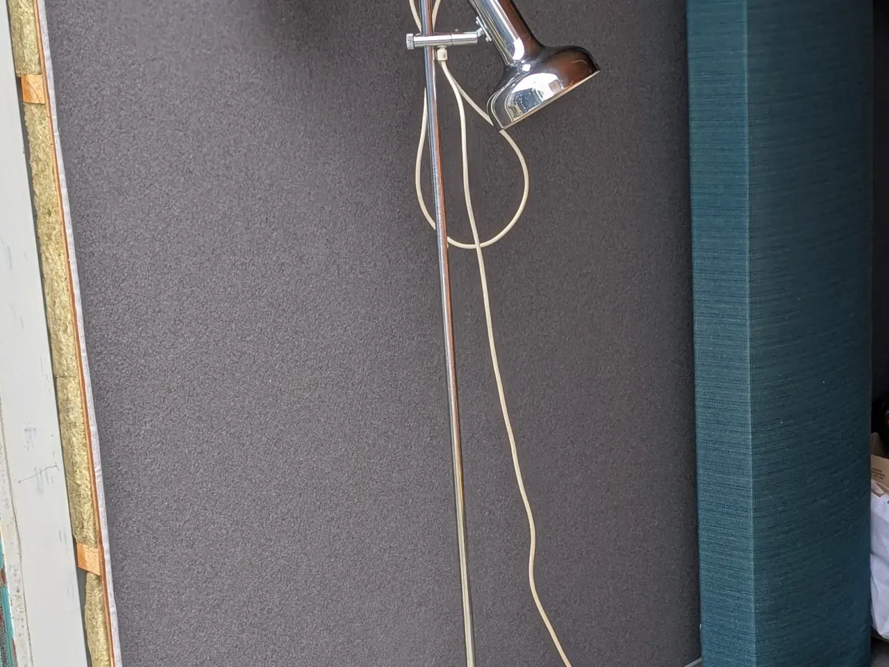 Billede 2 - Gulvlampe i krom ca 1960-70.