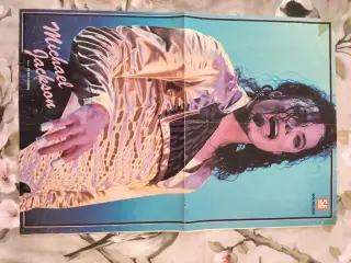 Gammel Michael Jackson plakat 