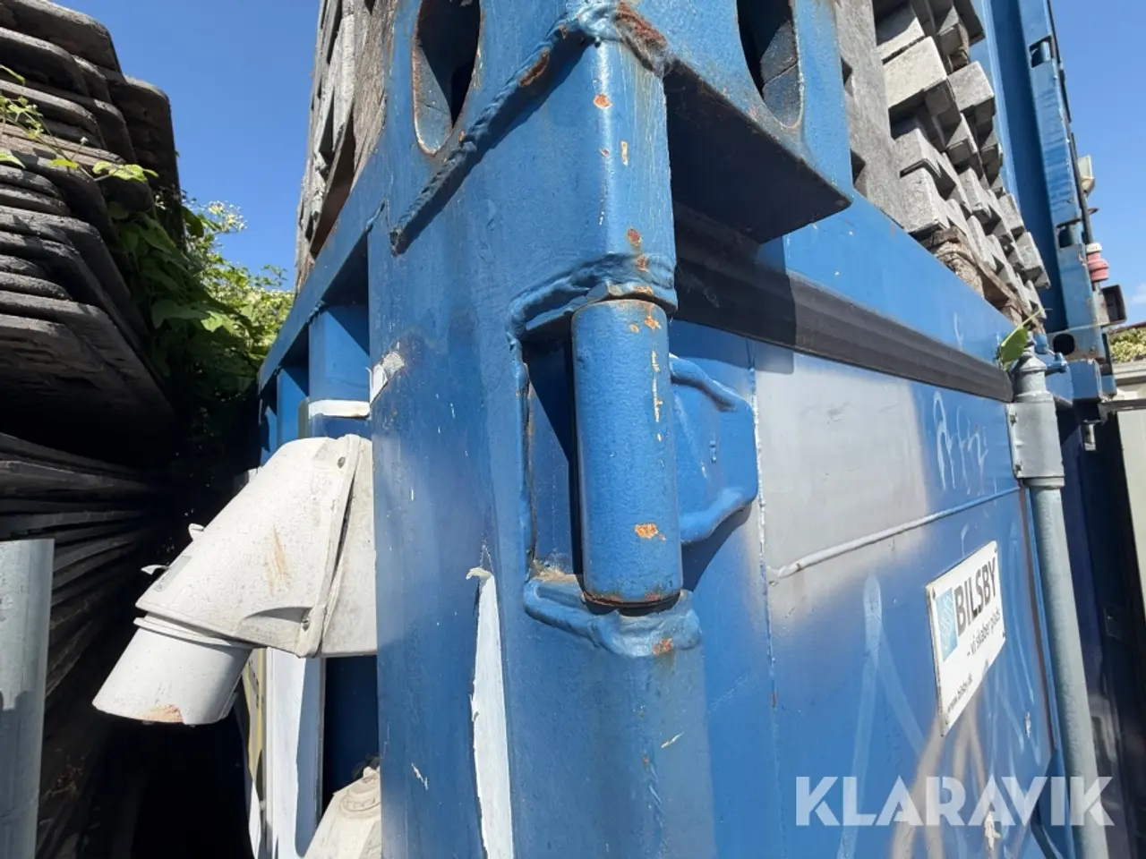 Billede 7 - Lagercontainer Bilsby 8 fod med elinstallation og reolsystem
