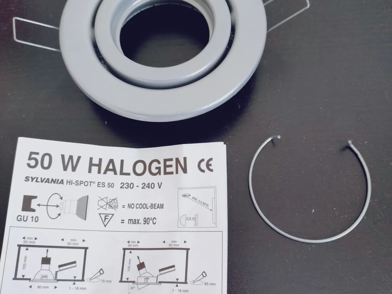 Billede 4 - Forskellige Halogen indbygning - reservedele