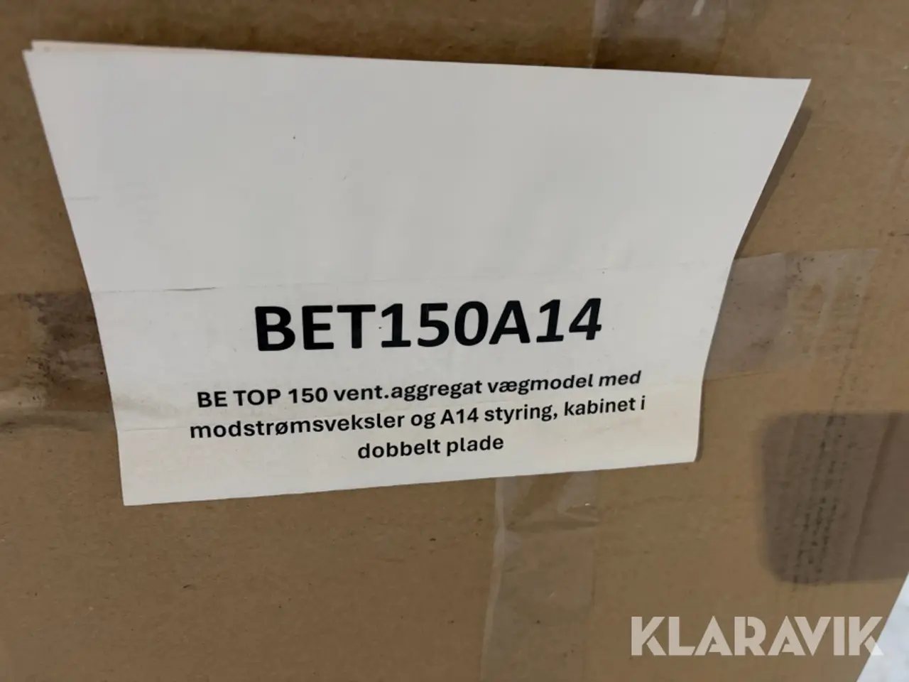 Billede 12 - Ventilationsanlæg Buccma VUT 160 V EC - 6 styk
