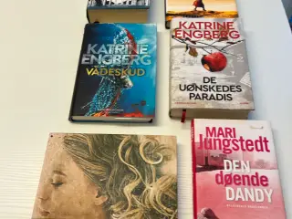 Krimibøger og diverse andre bøger