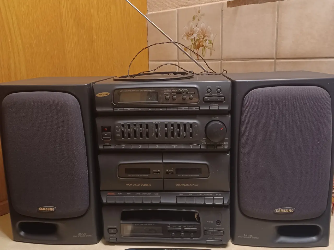 Billede 1 - Stereoanlæg Samsung Max - 335