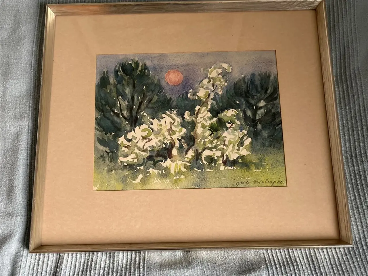 Billede 2 - Grete Fristrup, 82. Akvarel