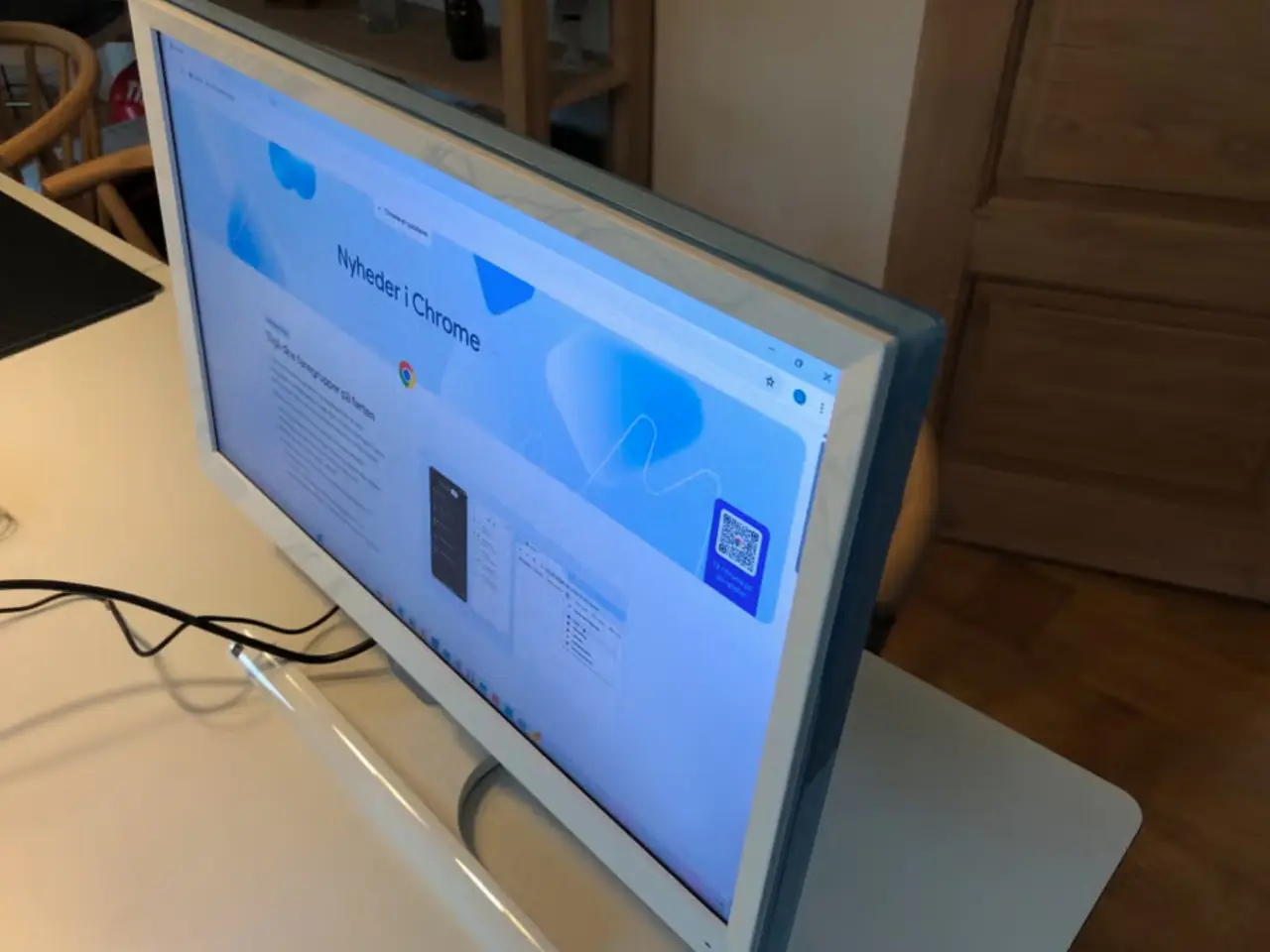 Billede 4 - Samsung 22 tommer skærm i hvid