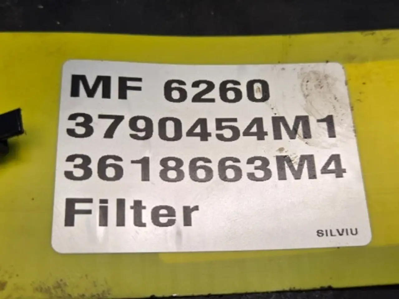 Billede 9 - Massey Ferguson 6260 Filter 3790454M1
