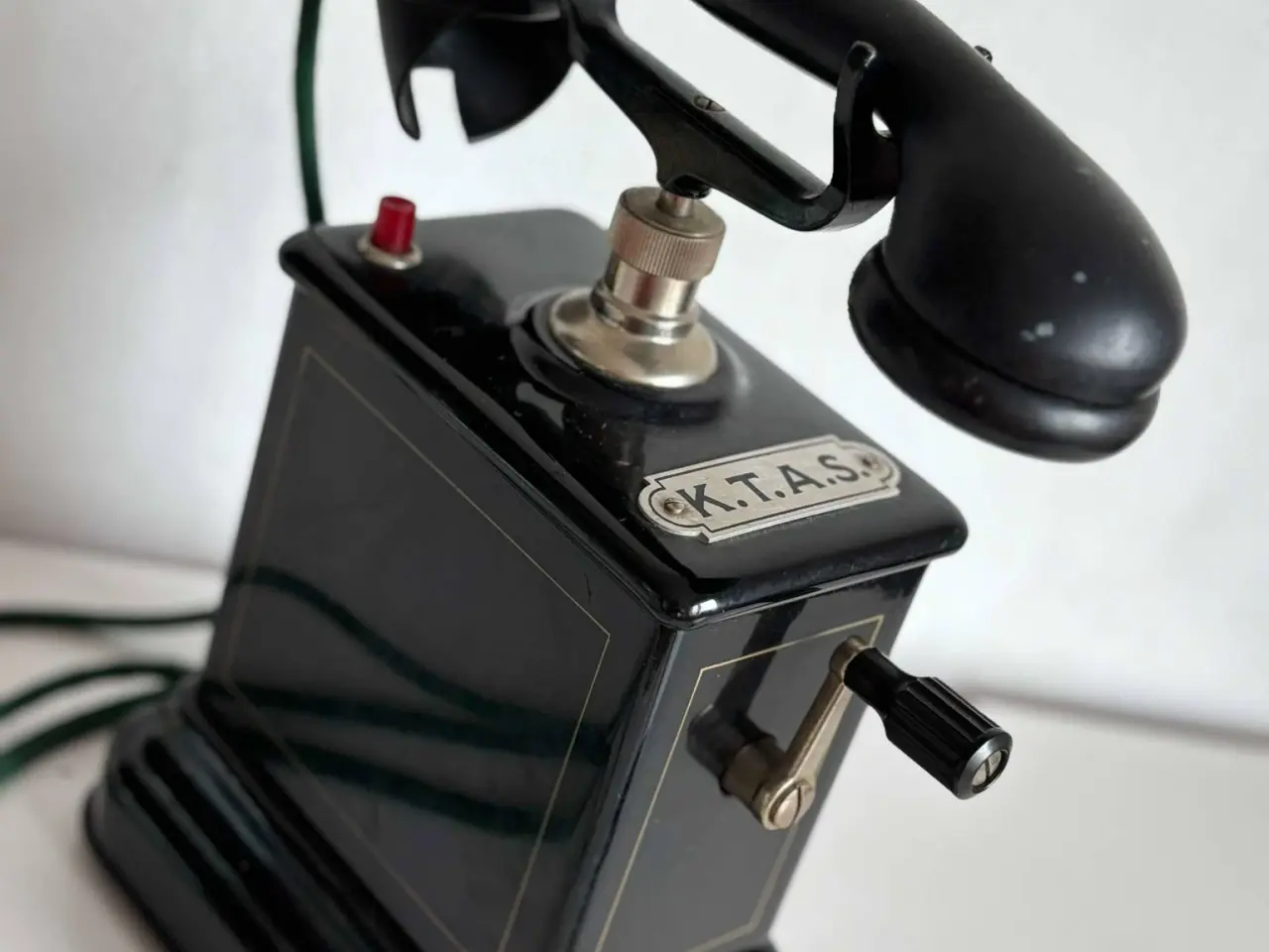 Billede 2 - Antik gammel bordtelefon