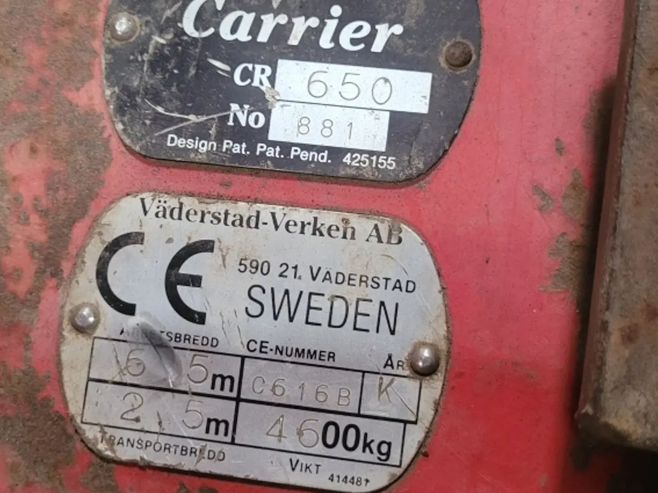 Billede 6 - Väderstad Carrier CR 650