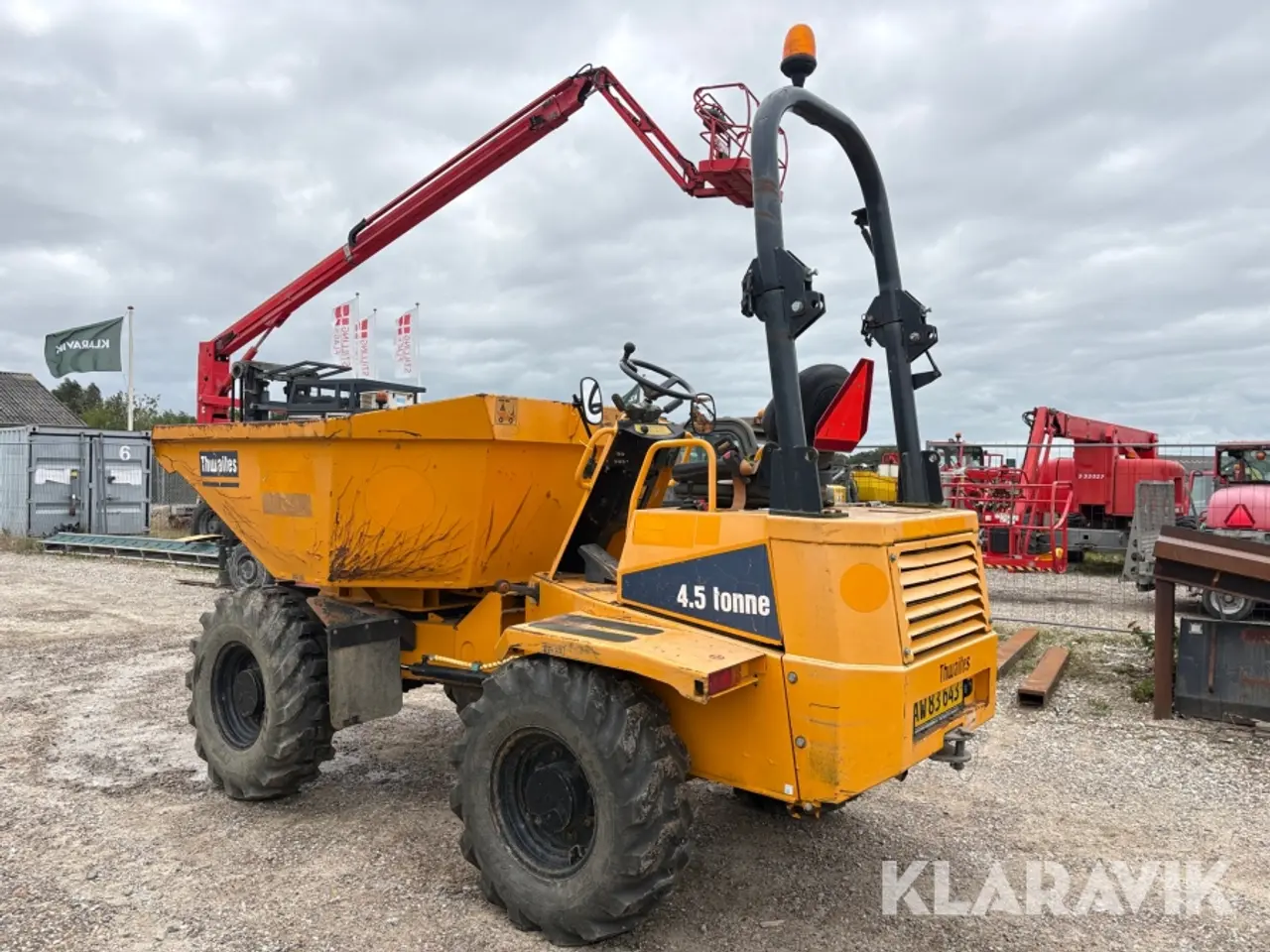 Billede 4 - Dumper 4.5 tonne Thwaites Mach444
