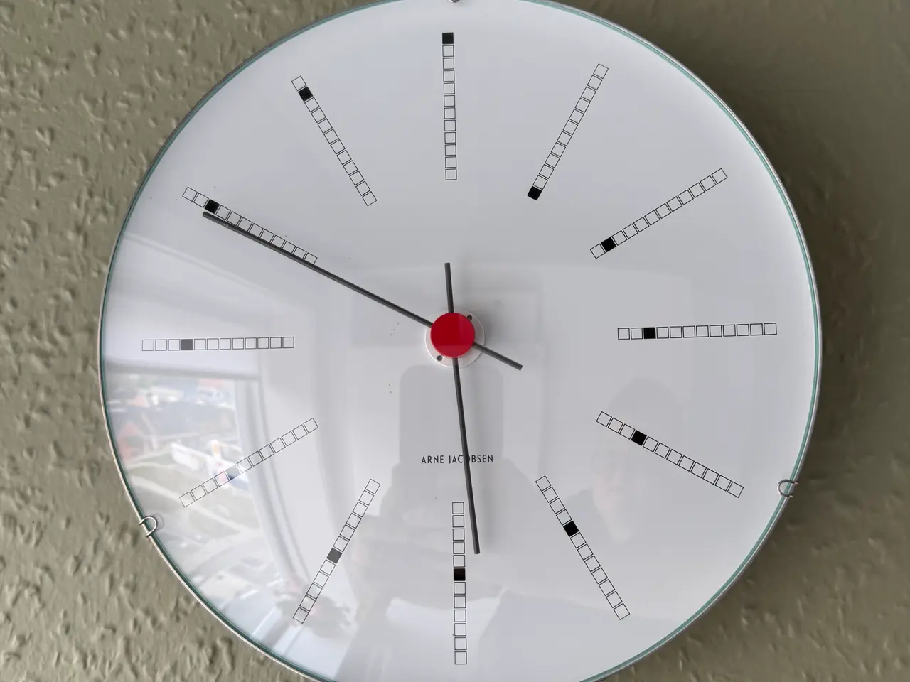 Billede 1 - Arne Jacobsen Bankers vægur Ø21 cm – Rosendahl