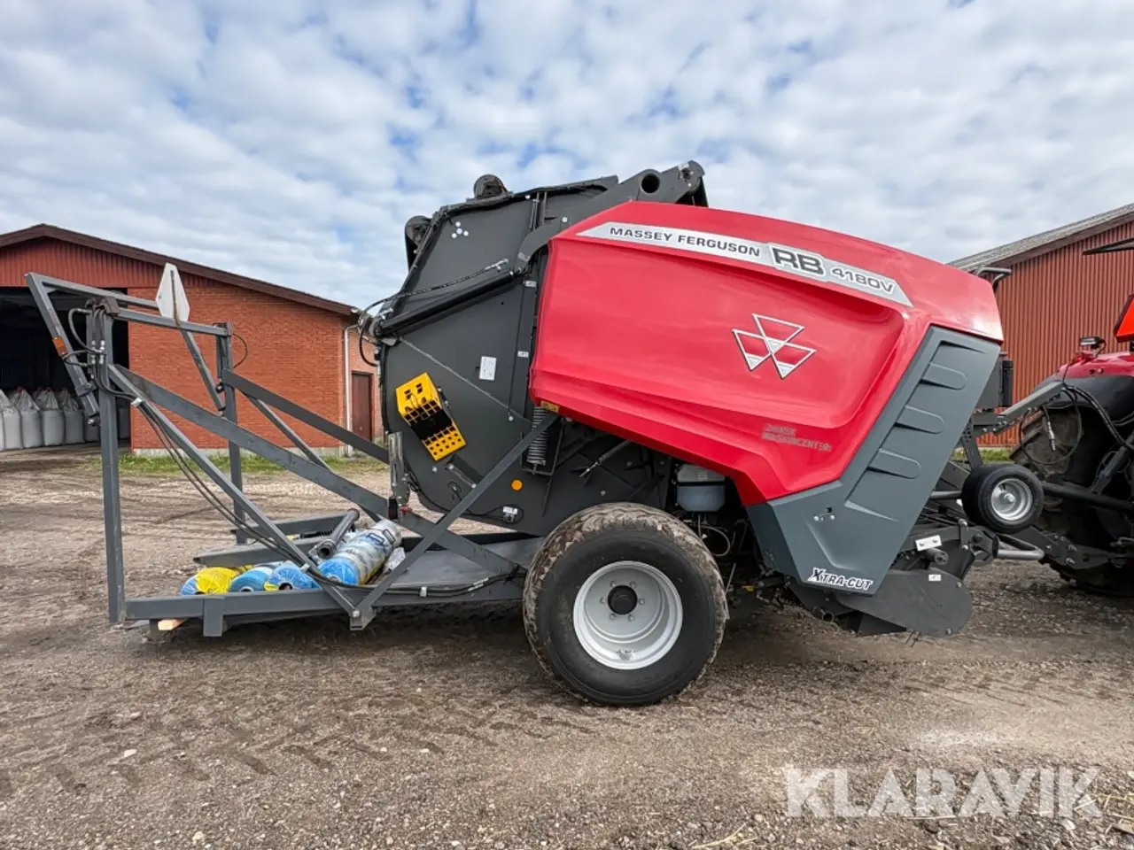 Billede 6 - Ballepresser Massey Ferguson 4180V RB
