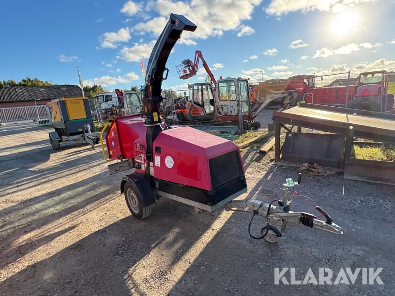 Billede 2 - Flishugger mobil Lindana TP 175 mobil