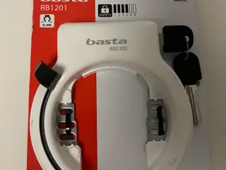 Basta ringlås hvid