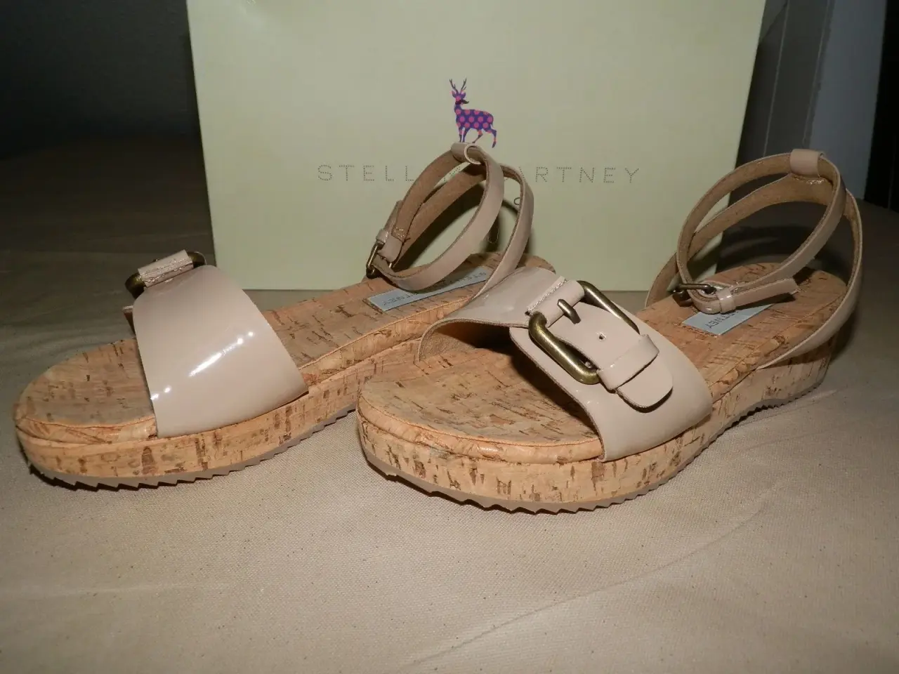 Billede 2 - Stella McCartney sandaler m. korkbund