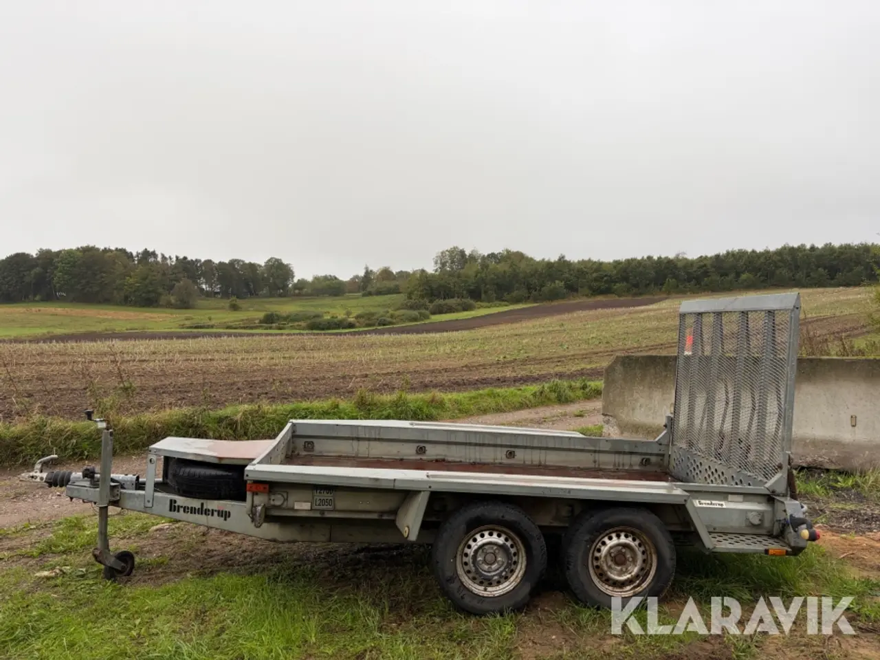 Billede 2 - Trailer Brenderup MT 3080 med rampe