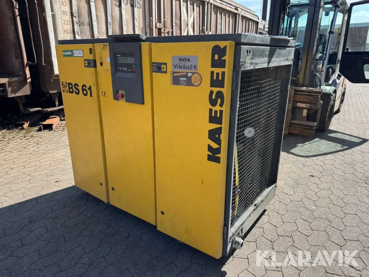 Billede 1 - Skruekompressor Kaeser BS61
