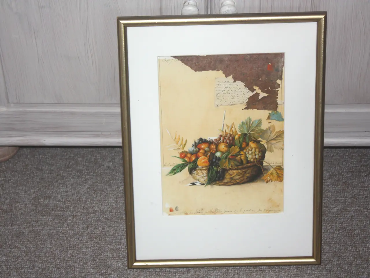 Billede 1 - Romantisk billede 42 cm x 32 cm