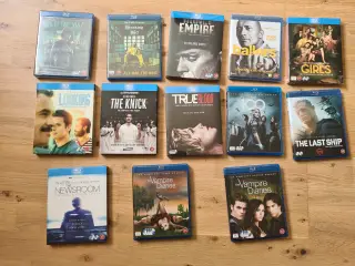 Blu-ray serier/bokse NYE eller næsten nye