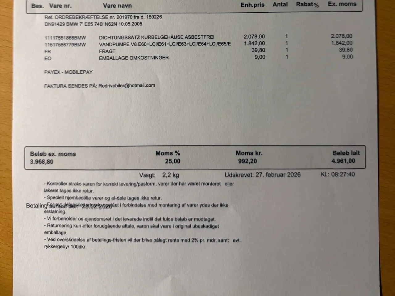 Billede 25 - BMW 740Li 4,0 306HK 6g Aut.