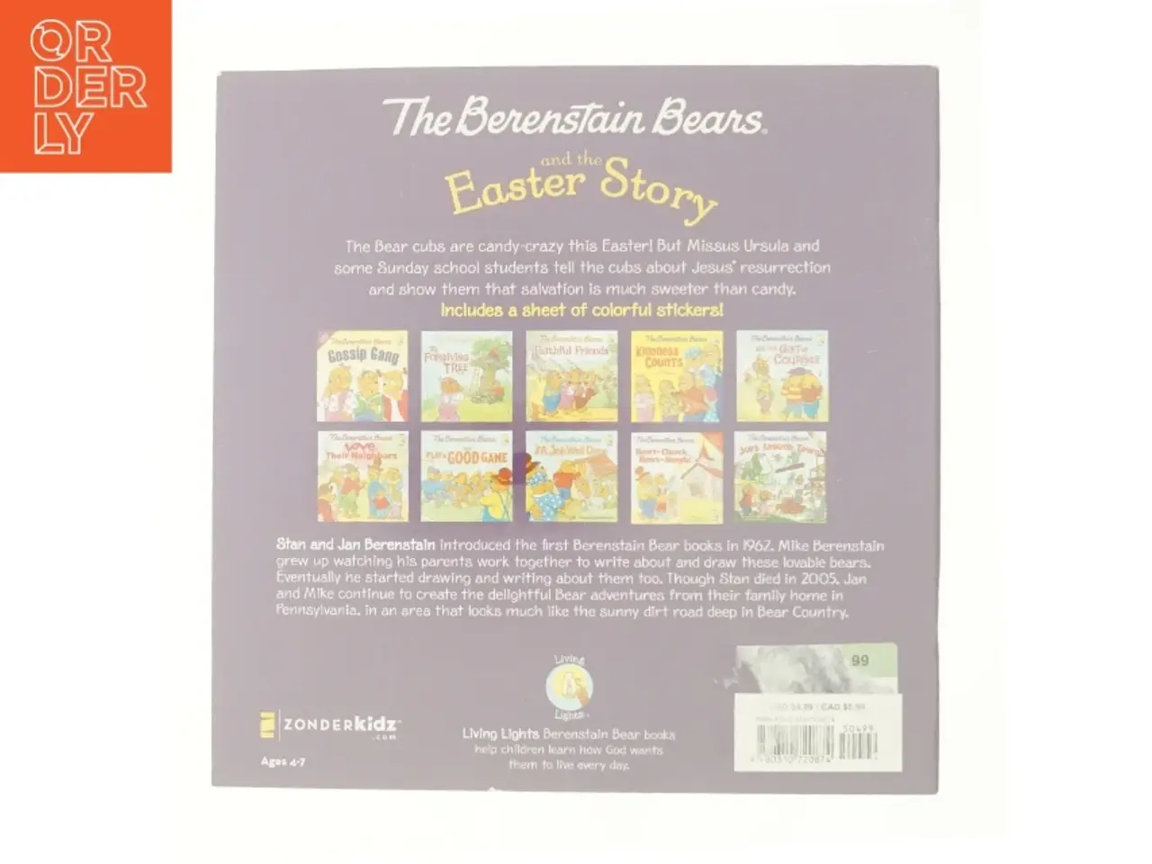Billede 2 - The Berenstain Bears and the Easter Story af Berenstain, Jan (Bog)