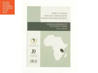 Research and information visit to the Republic of Tanzania, 21 January - 6 February 2013 (Bog)