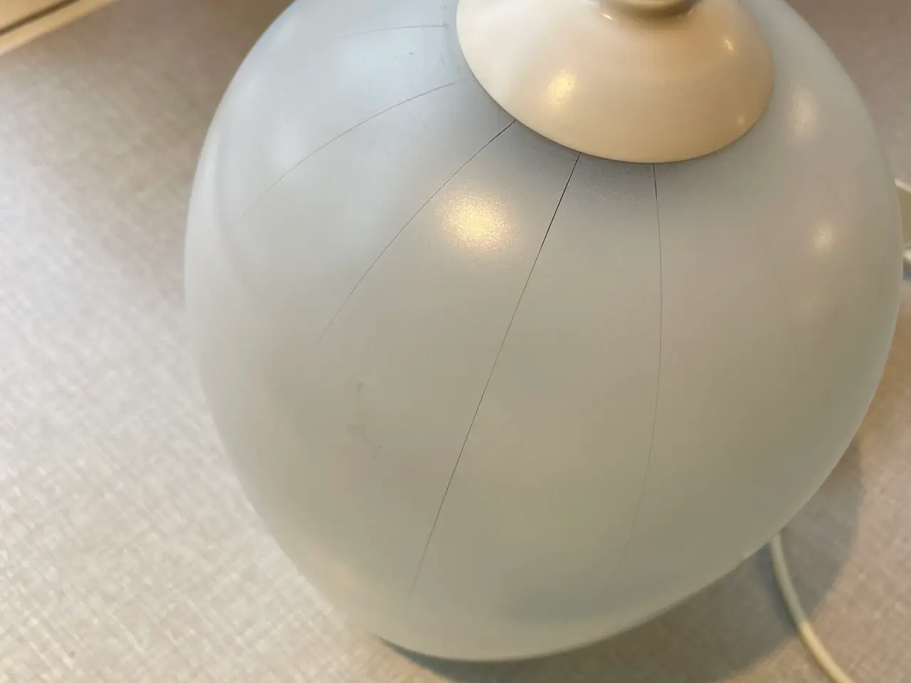 Billede 7 - Lampe/pendel glas 50’erne eller 60’erne