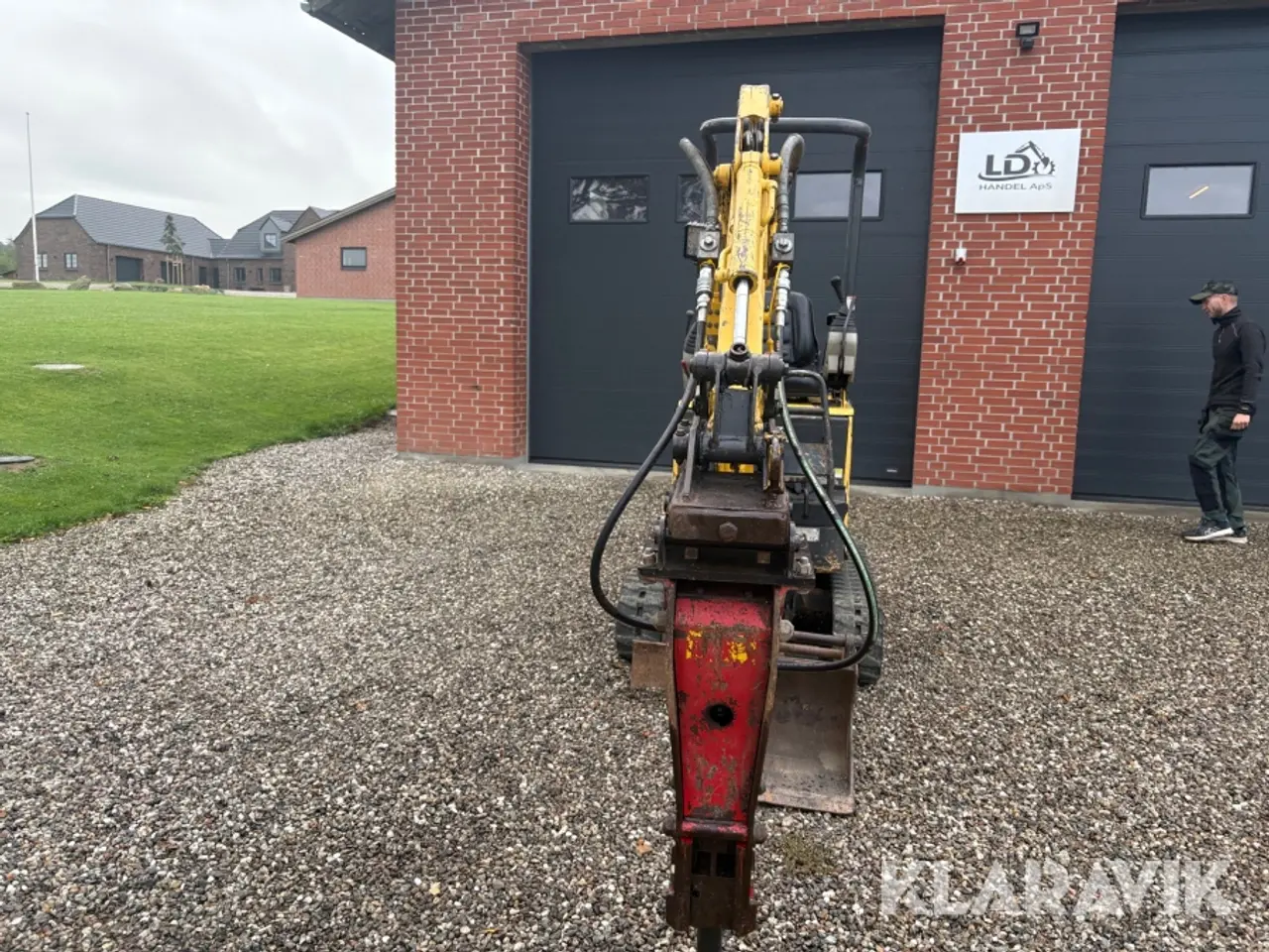 Billede 2 - Minigraver New Holland E10SR med hydraulisk hammer