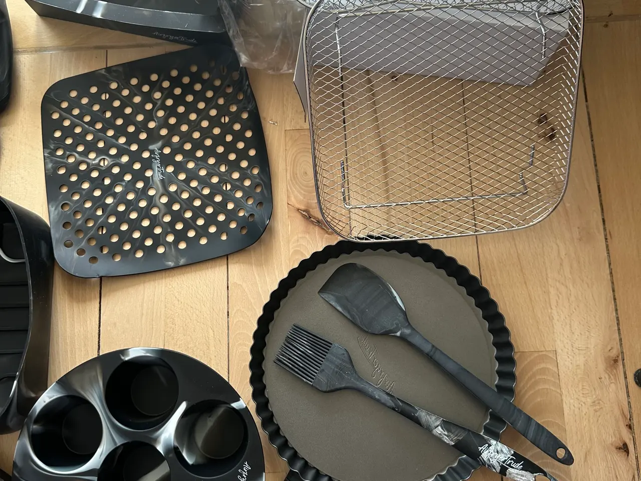 Billede 3 - Stort Airfryer Tilbehørssæt – alt du behøver! 🔥