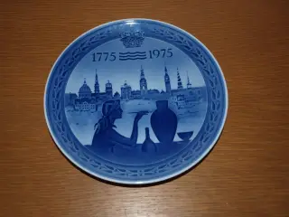 Royal Copenhagen 200års platte 1775-1975