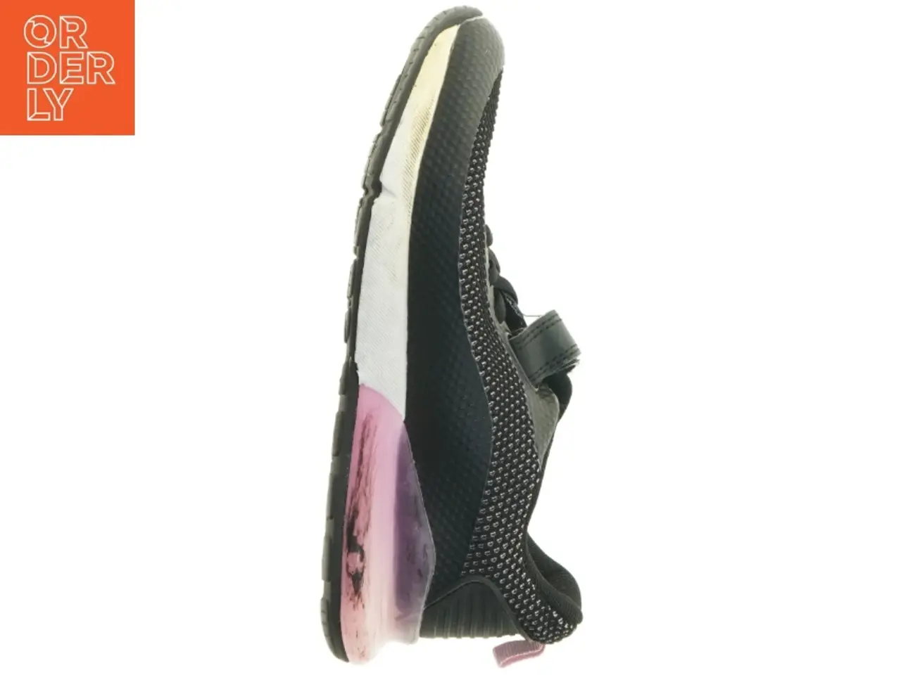 Billede 6 - Sorte sneakers med lyserøde detaljer (str. 4)