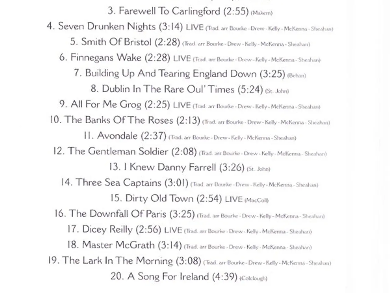 Billede 7 - The Dubliners – 40 Greatest Hits – 2CD