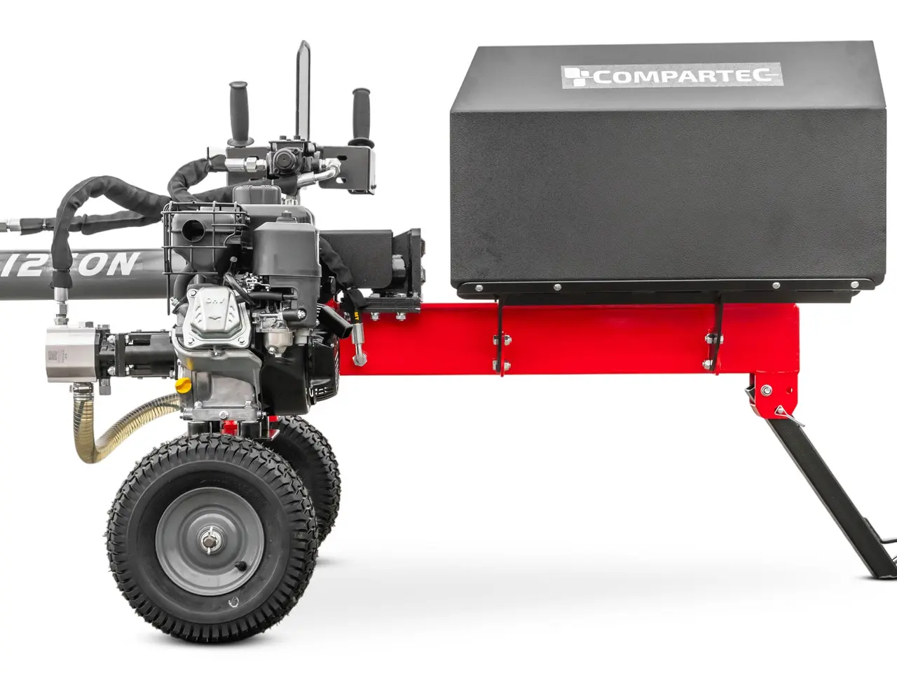 Billede 17 - WoodMaster CWM12B – 12 ton benzin brændekløver (vandret)