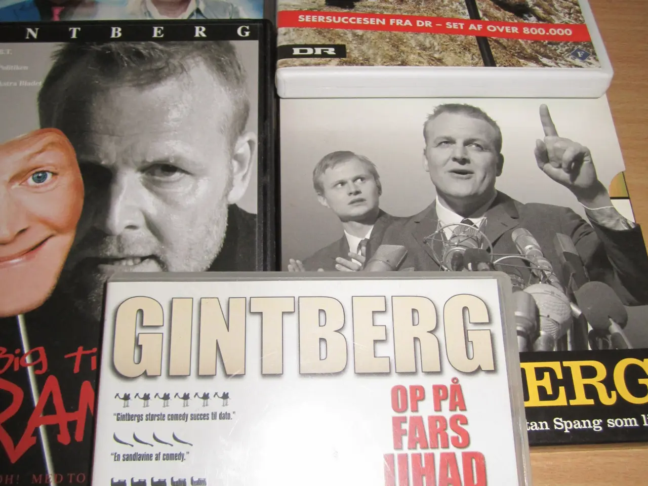Billede 1 - GINTBERG Standup. 5 x Dvd. BYD.