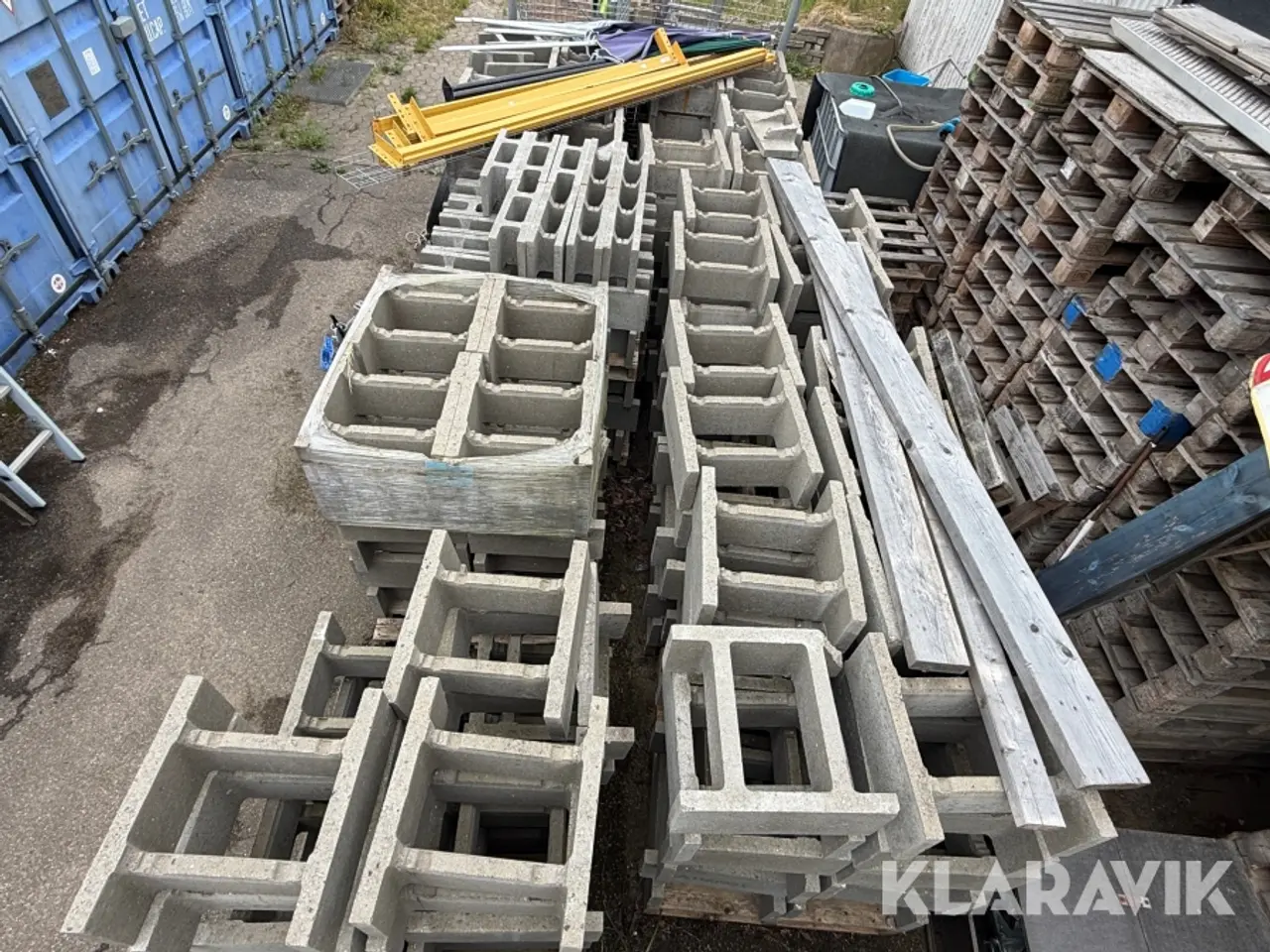 Billede 2 - Fundaments blokke - 10 paller