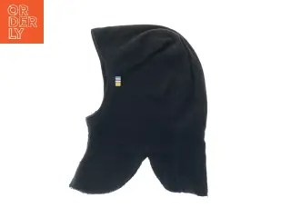 Sort hue med regnbuemærke (str. 30 cm)