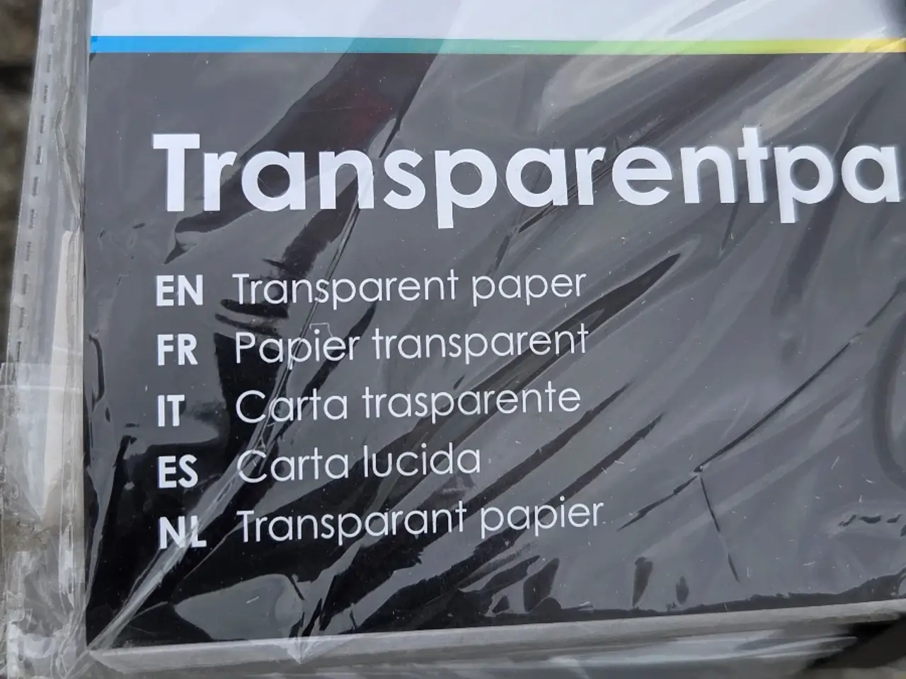 Billede 3 - Hobby- og transparentpapir – stort parti i mange f