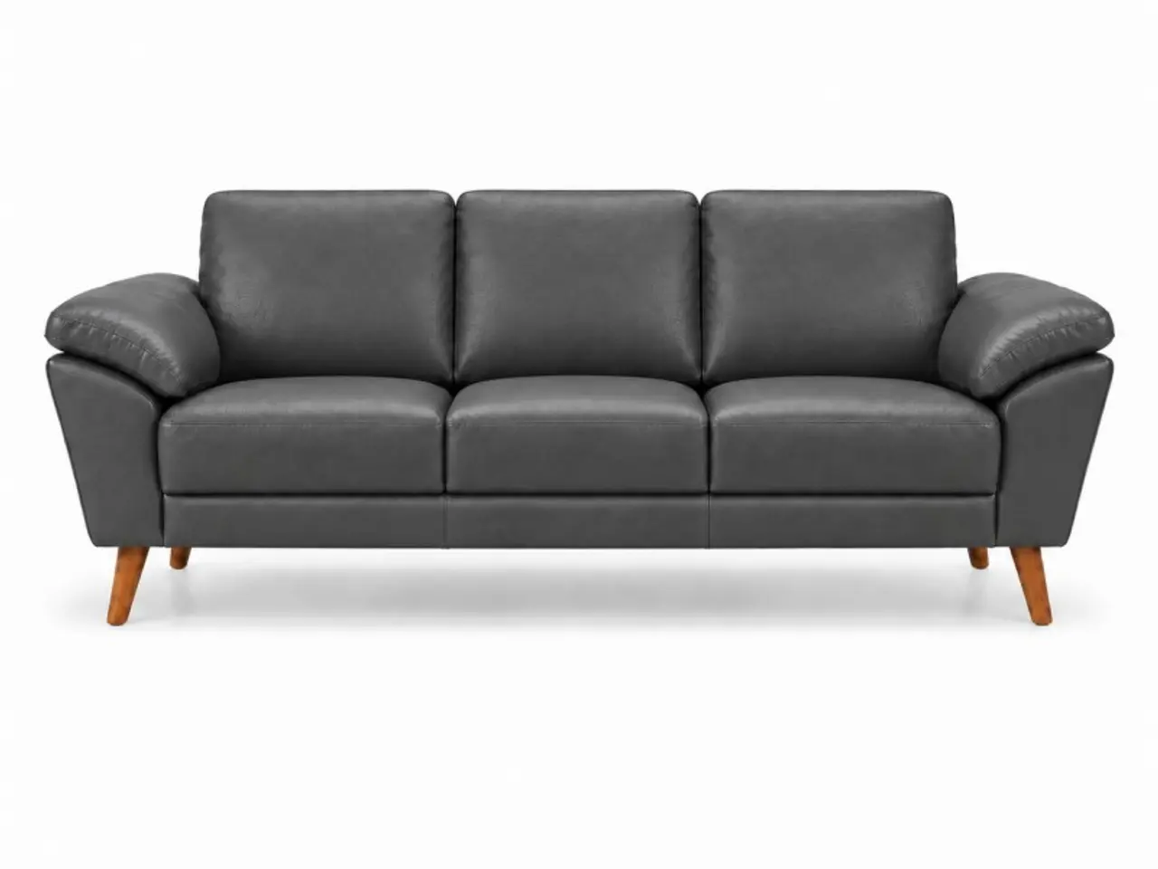 Billede 1 - Hjort Knudsen Thyregod lædersofa
