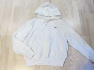 Str. S, hvid hoodie
