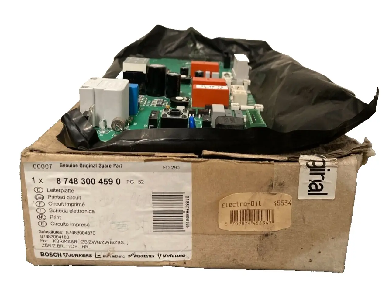 Billede 1 - Junkers Bosch Gas Boiler MCB Circuit Board