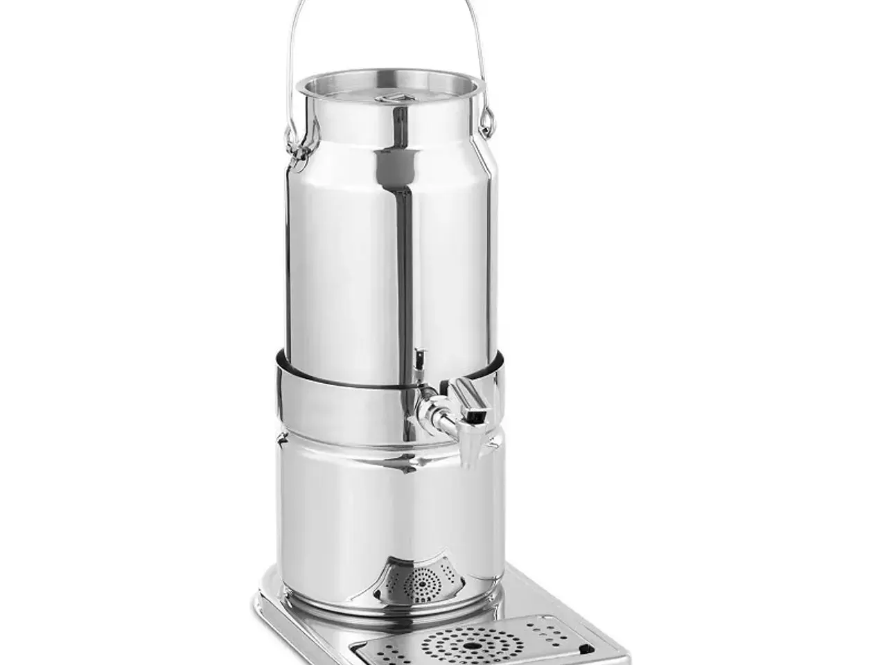 Billede 2 - Mælkedispenser – rustfrit stål – 5 l